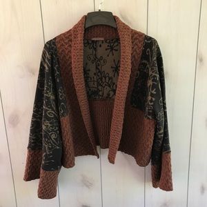 Catherine Andre cropped Sweater L/XL Loose Fitting